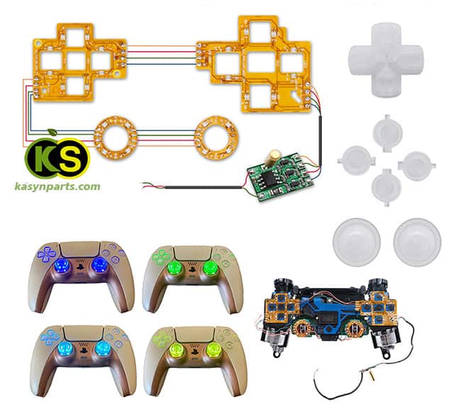 Build Your Own Playstation 5 PS5 LED Controller - Controller Modz UK