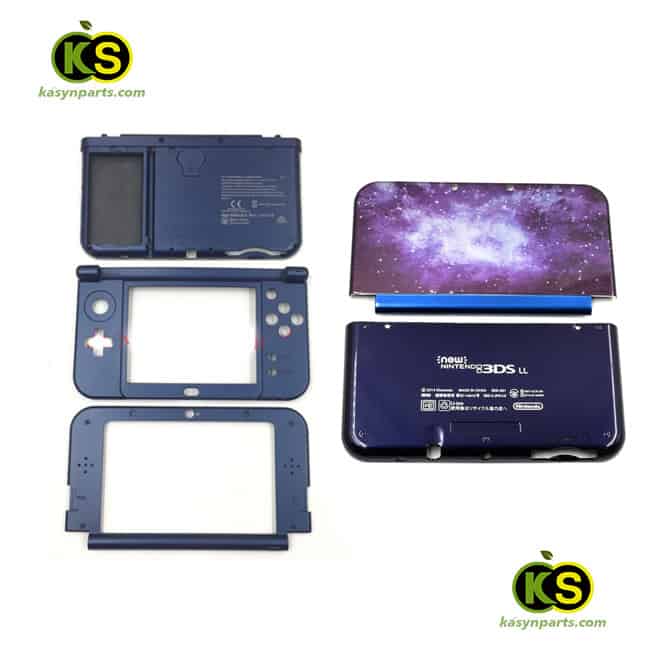 New 3DS XL 3DS LL Galaxy Stars Housing Shell replacement