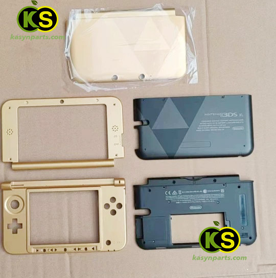 Fortov ubehageligt hvor ofte Nintendo 2012 3DS XL 3dsll Legend of Zelda gold Edition housing shell  replacement – kasynparts