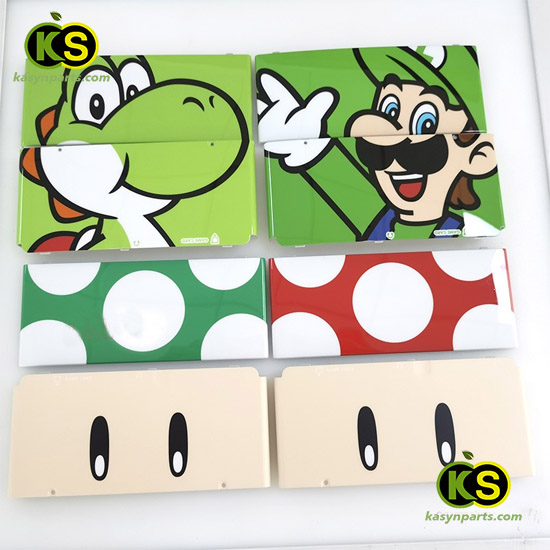 New Nintendo 3DS NEW3DS Super Mario top bottom Cover Plates