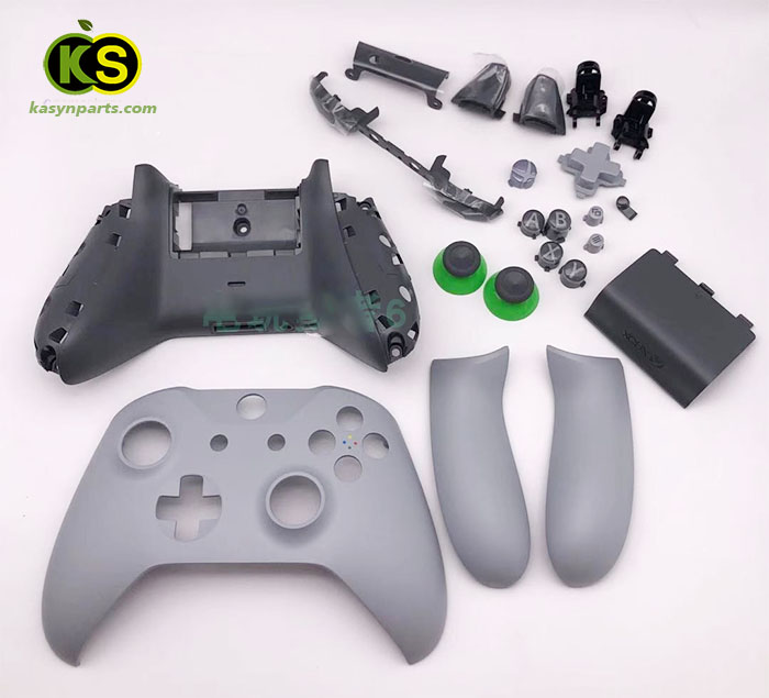 Xbox Wireless Controller Grey/Green Full Shell